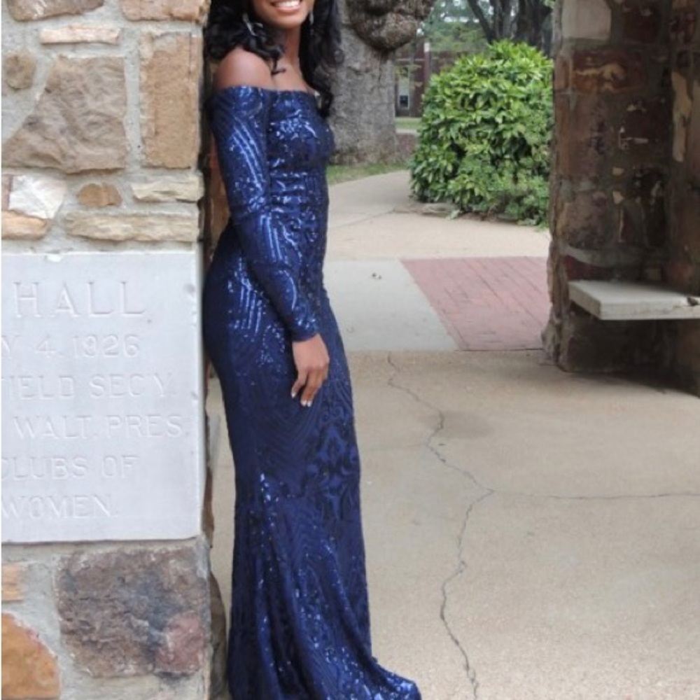 Windsor size Xs Navy Blue Dress